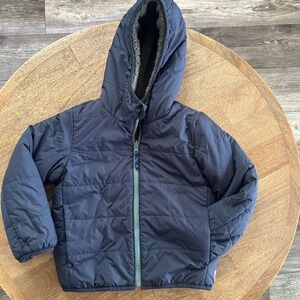 Crew Cuts Kids Size XS Puffer Jacket - Navy